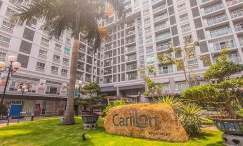 Cho thuê chung cư Carillon Tân Bình 65 m2 12tr/ tháng